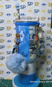 Custom 40oz sublimation tumbler personalized design