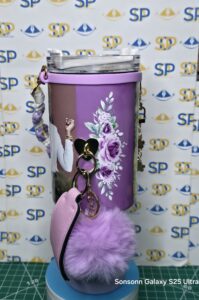 Custom 40oz sublimation tumbler personalized design