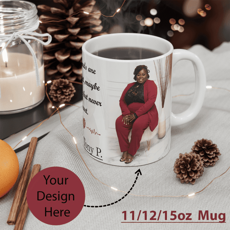 Custom photo mug with your picture with Sonsonn Design & Print Shop